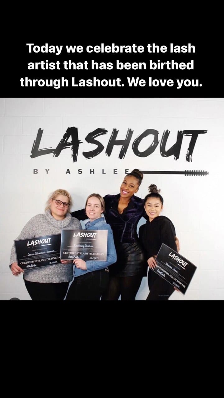 Post 8 by Lashout by Ashlee on Instagram (video)