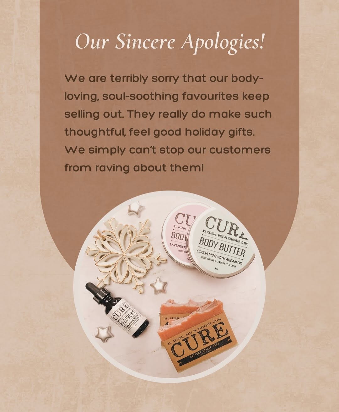 Post 9 by Cure Soaps l Natural Skincare on Instagram (carousel)