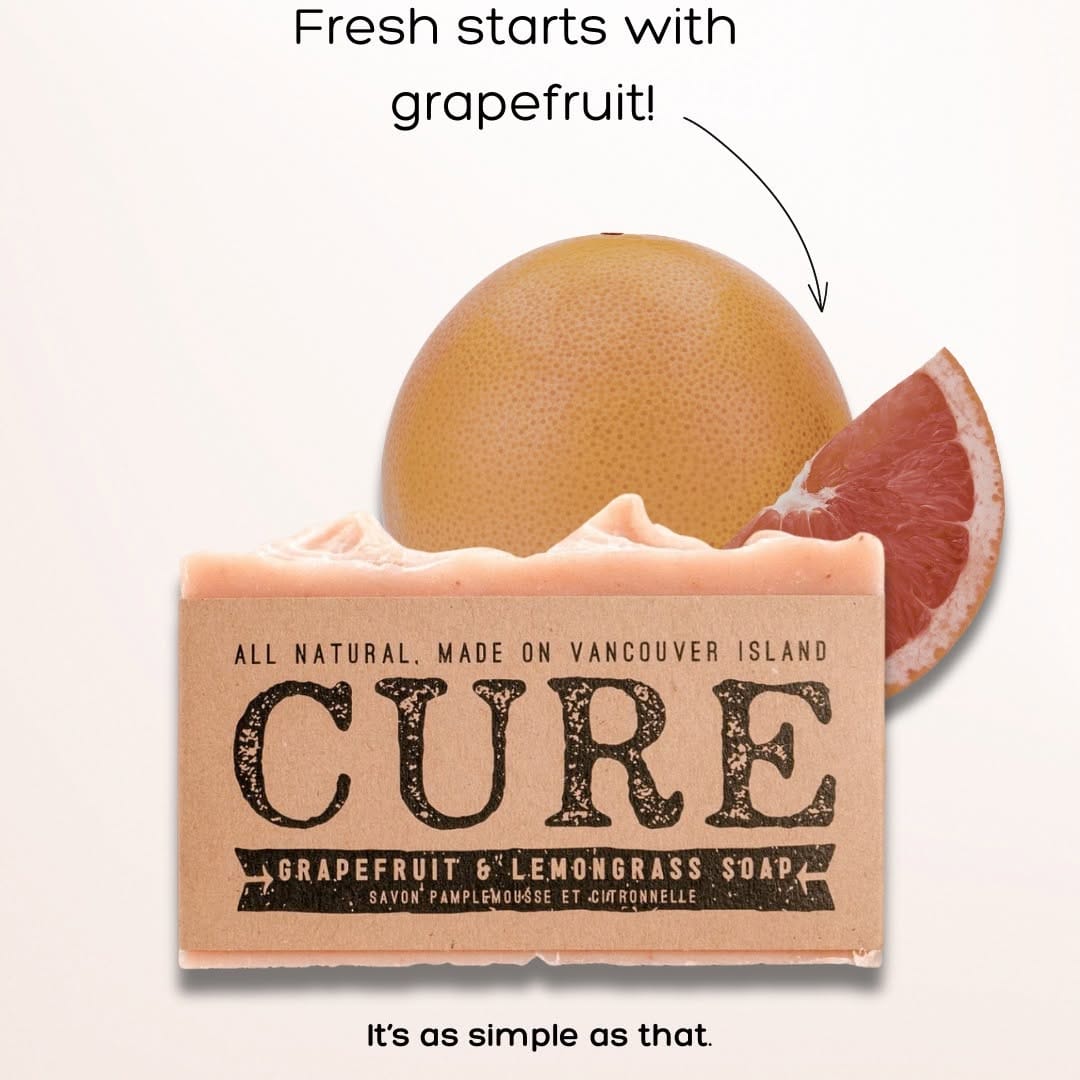 Post 1 by Cure Soaps l Natural Skincare on Instagram (image)