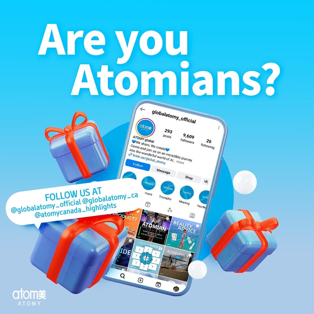 Post 9 by ATOMY CANADA OFFICIAL on Instagram (image)