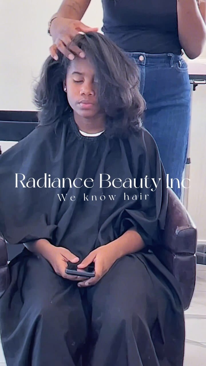 Post 10 by Radiance Beauty Inc - Calgary Hair Salon on Instagram (video)