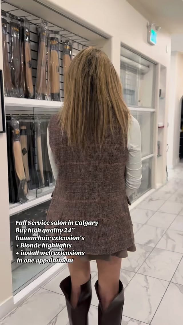 Post 3 by Radiance Beauty Inc - Calgary Hair Salon on Instagram (video)