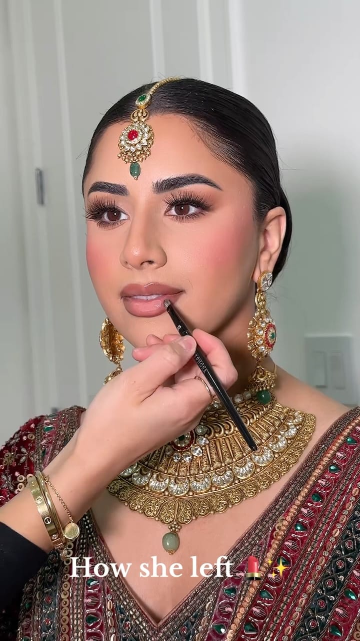 Post 9 by Sukhi👸🏻 Vancouver Hair & Makeup Artist on Instagram (video)