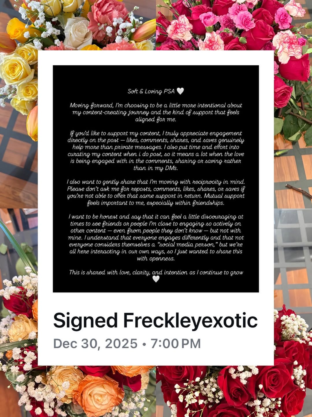 Post 5 by Freckled Goddess | content creator on Instagram (image)