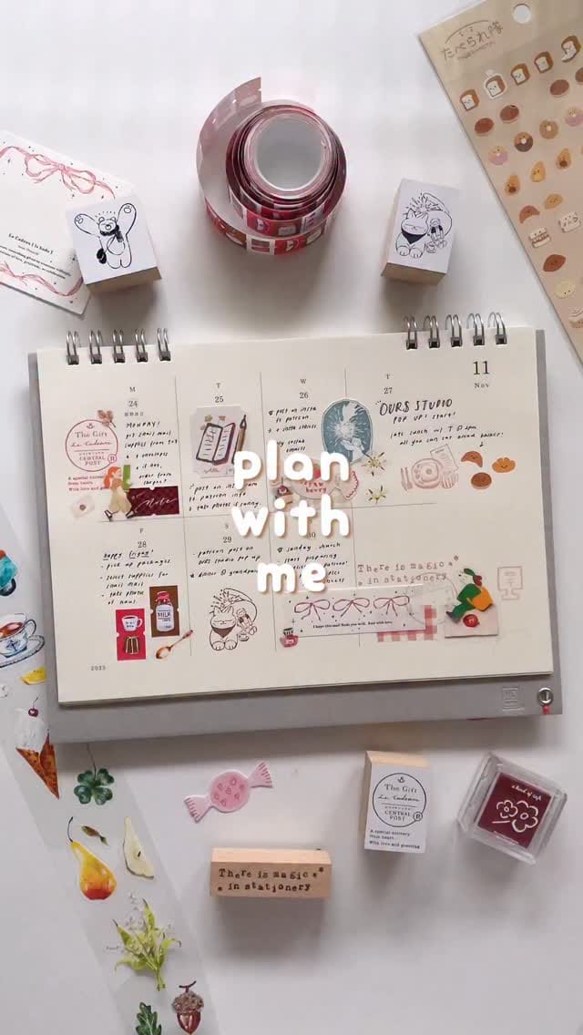 Post 6 by Rachel 瑞秋 | Journal 手帳 on Instagram (video)