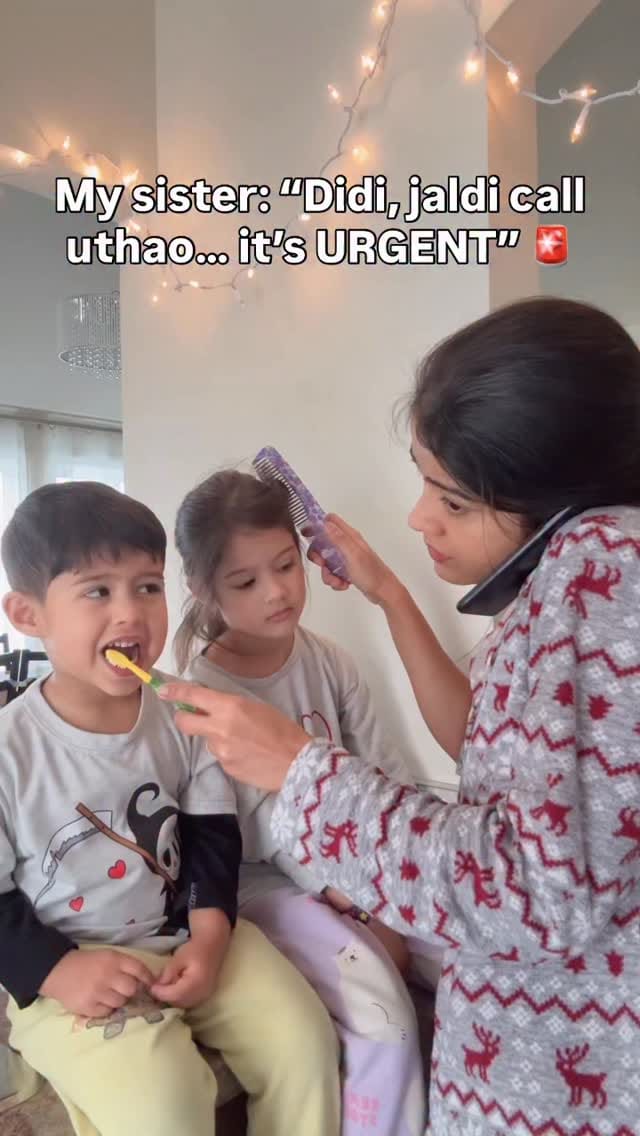Post 8 by Sapana & her munchkins 👧🏻👶🏻 on Instagram (video)