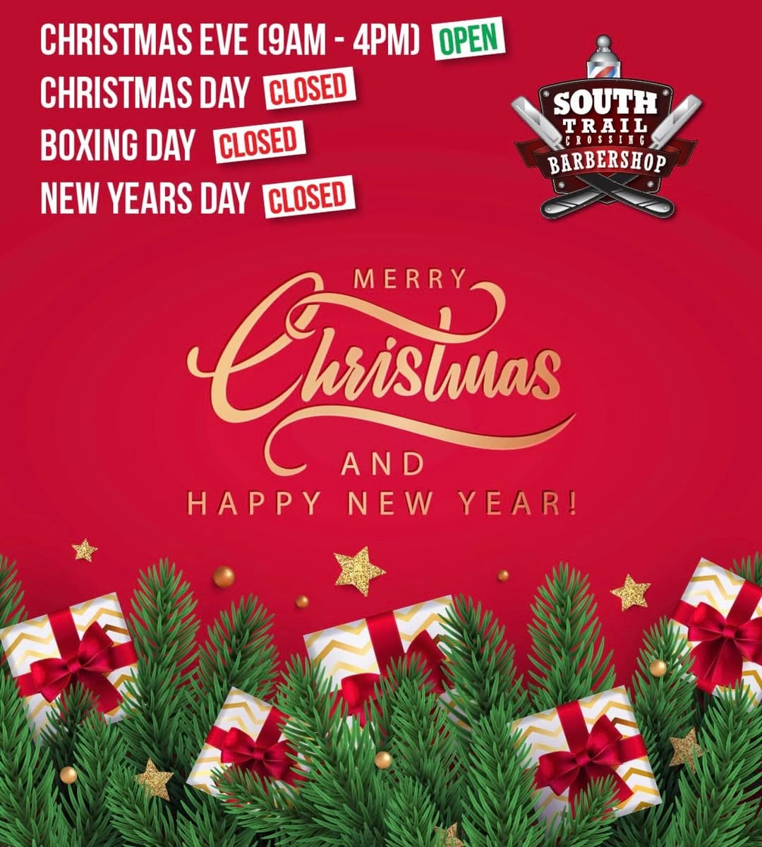 Post 5 by South Trail Crossing Barbershop - Calgary YYC on Instagram (image)
