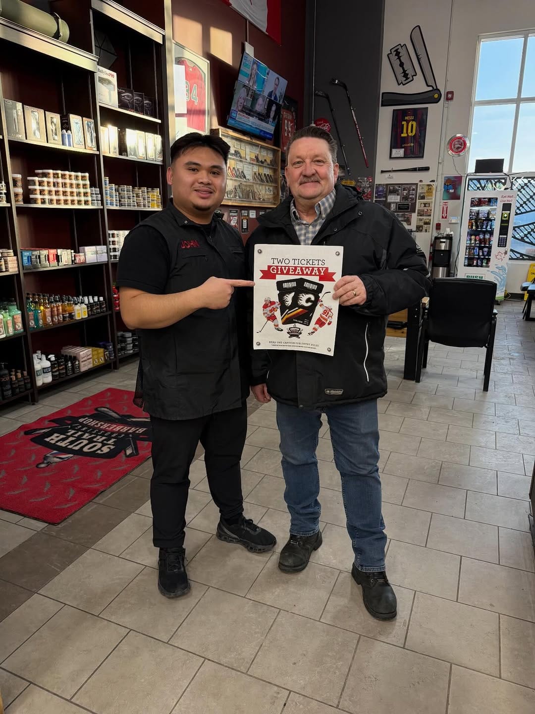 Post 3 by South Trail Crossing Barbershop - Calgary YYC on Instagram (image)