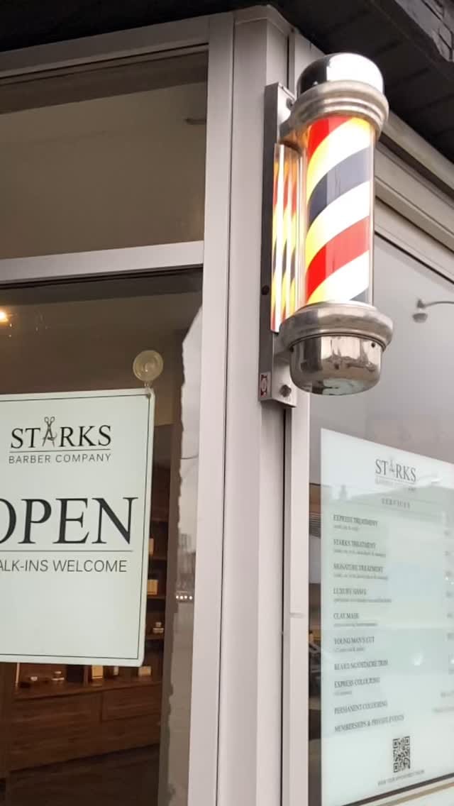 Post 3 by Starks Barber Company on Instagram (video)