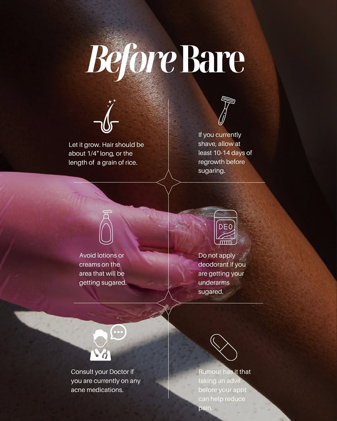 Post 10 by BARE Body Sugaring on Instagram (carousel)
