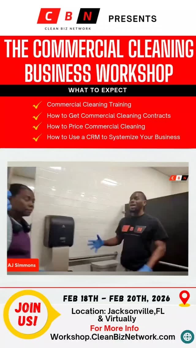 Post 4 by Clean Biz Network LLC on Instagram (video)