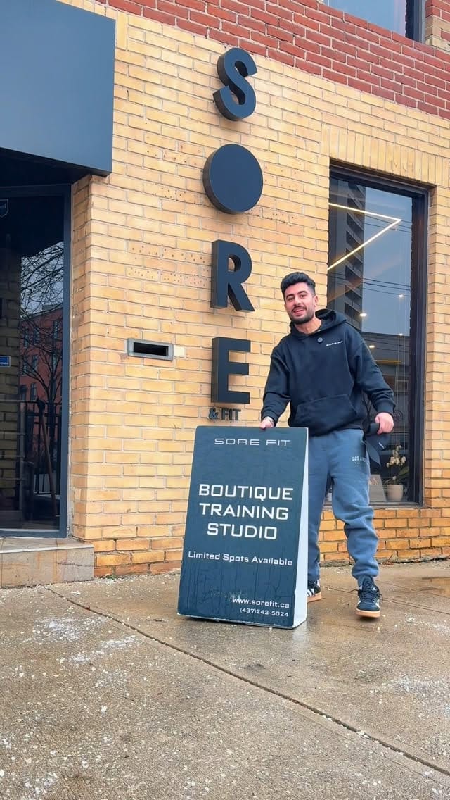 Post 1 by Sore & Fit Boutique Training - Toronto on Instagram (video)