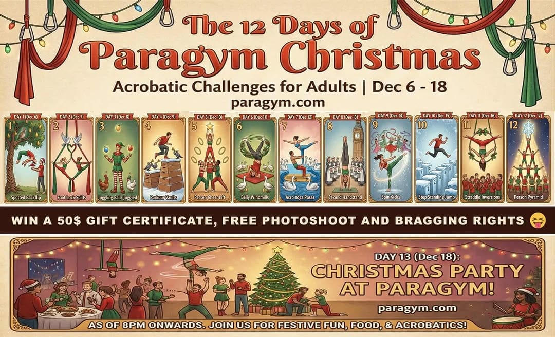 Post 5 by Paragym on Instagram (carousel)