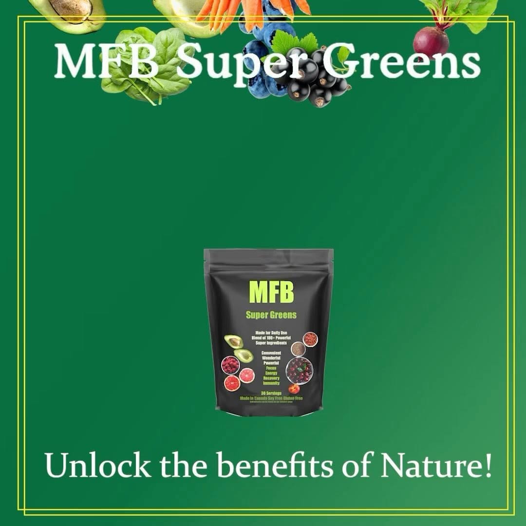 Post 3 by MFB Super Greens on Instagram (video)