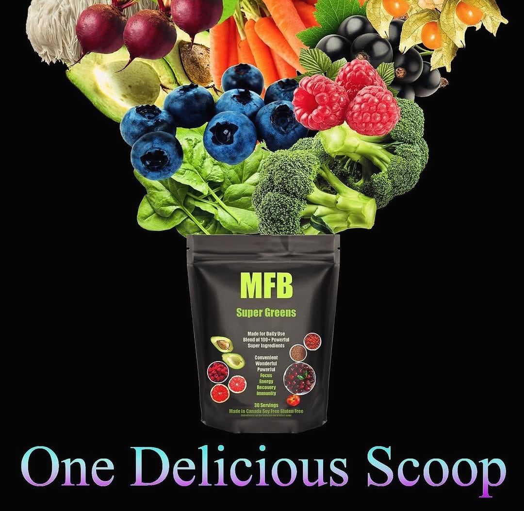 Post 2 by MFB Super Greens on Instagram (image)