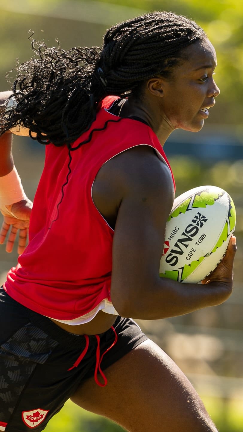 Post 8 by Pamphinette Buisa | Team Canada Rugby | OLY on Instagram (video)