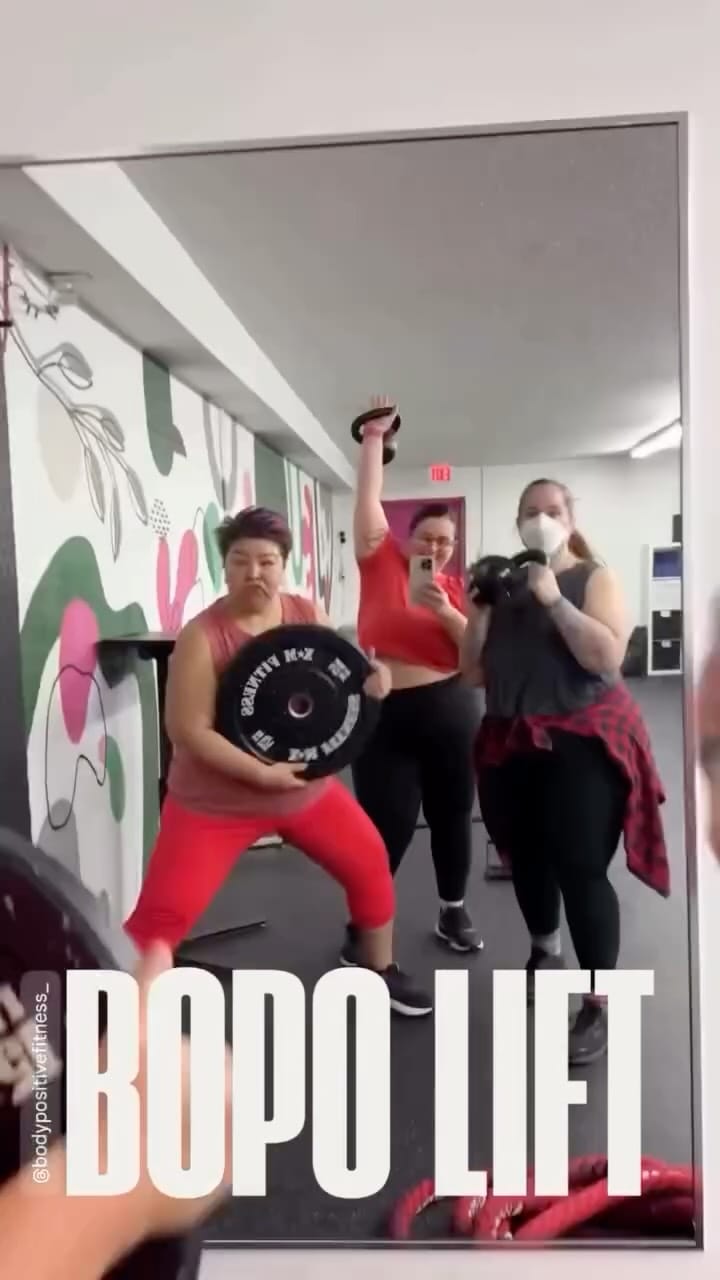 Post 4 by BODY POSITIVE FITNESS 💟 on Instagram (video)