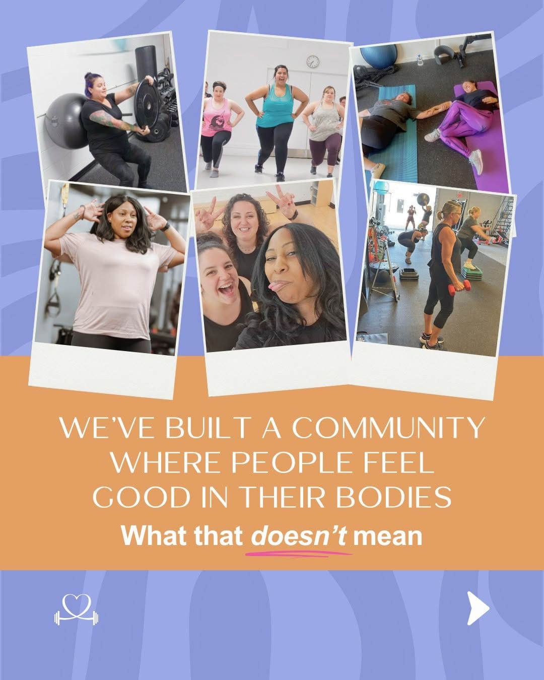 Post 5 by BODY POSITIVE FITNESS 💟 on Instagram (carousel)