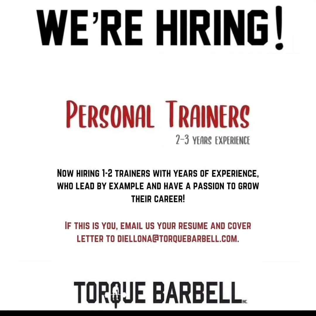 Post 10 by TORQUE BARBELL Official on Instagram (image)