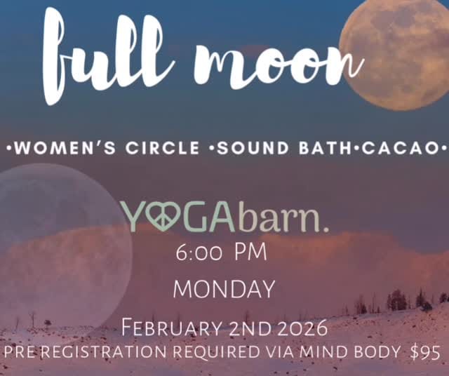 Post 4 by yoga barn on Instagram (video)