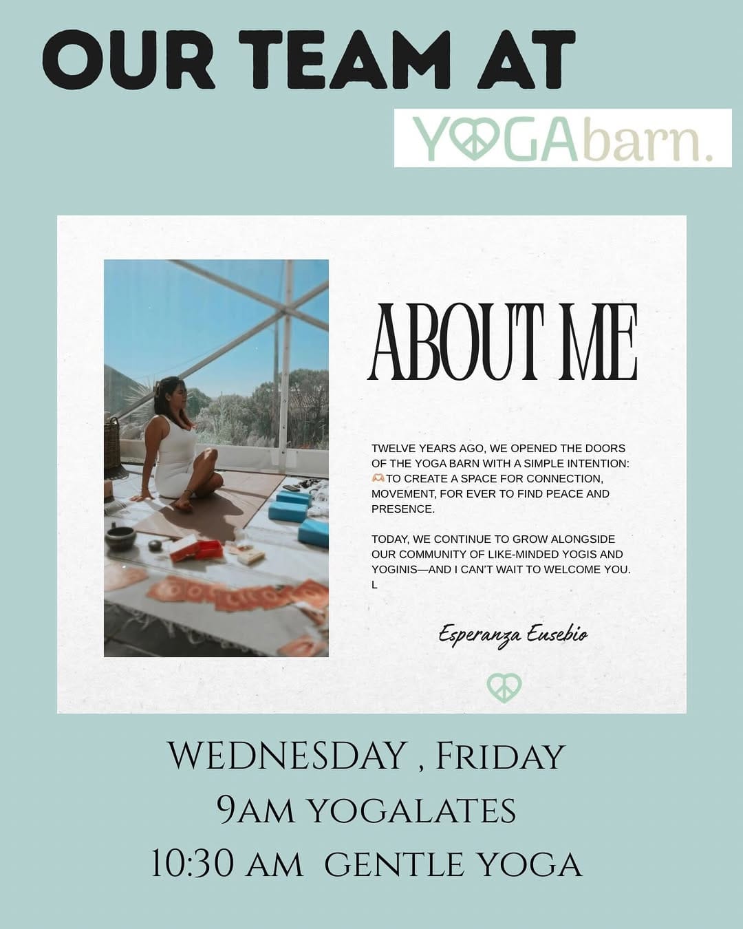 Post 8 by yoga barn on Instagram (image)
