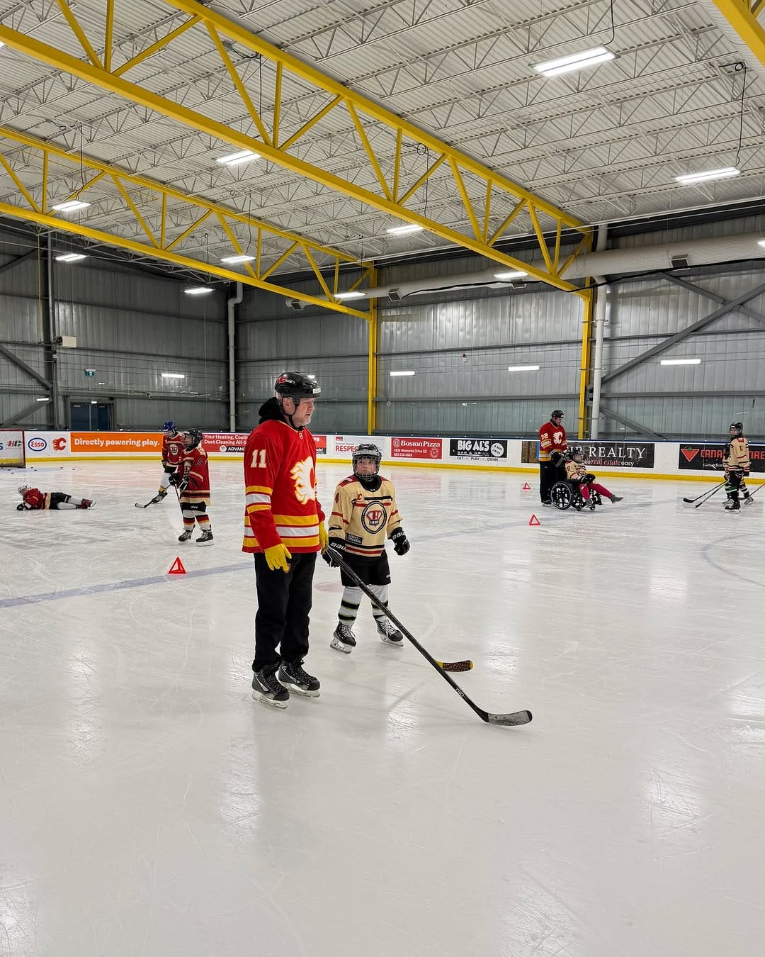 Post 2 by Calgary Flames Alumni on Instagram (carousel)