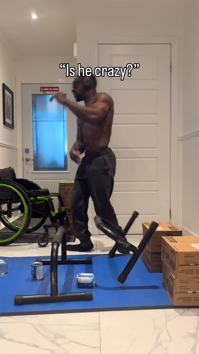Post 4 by IFBB PRO | CALISTHENICS | WHEELCHAIR ATHLETE on Instagram (video)