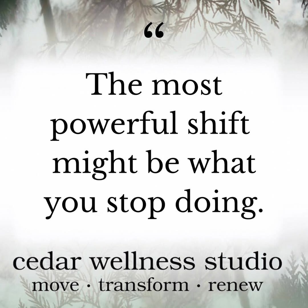 Post 2 by Cedar Wellness Studio on Instagram (image)
