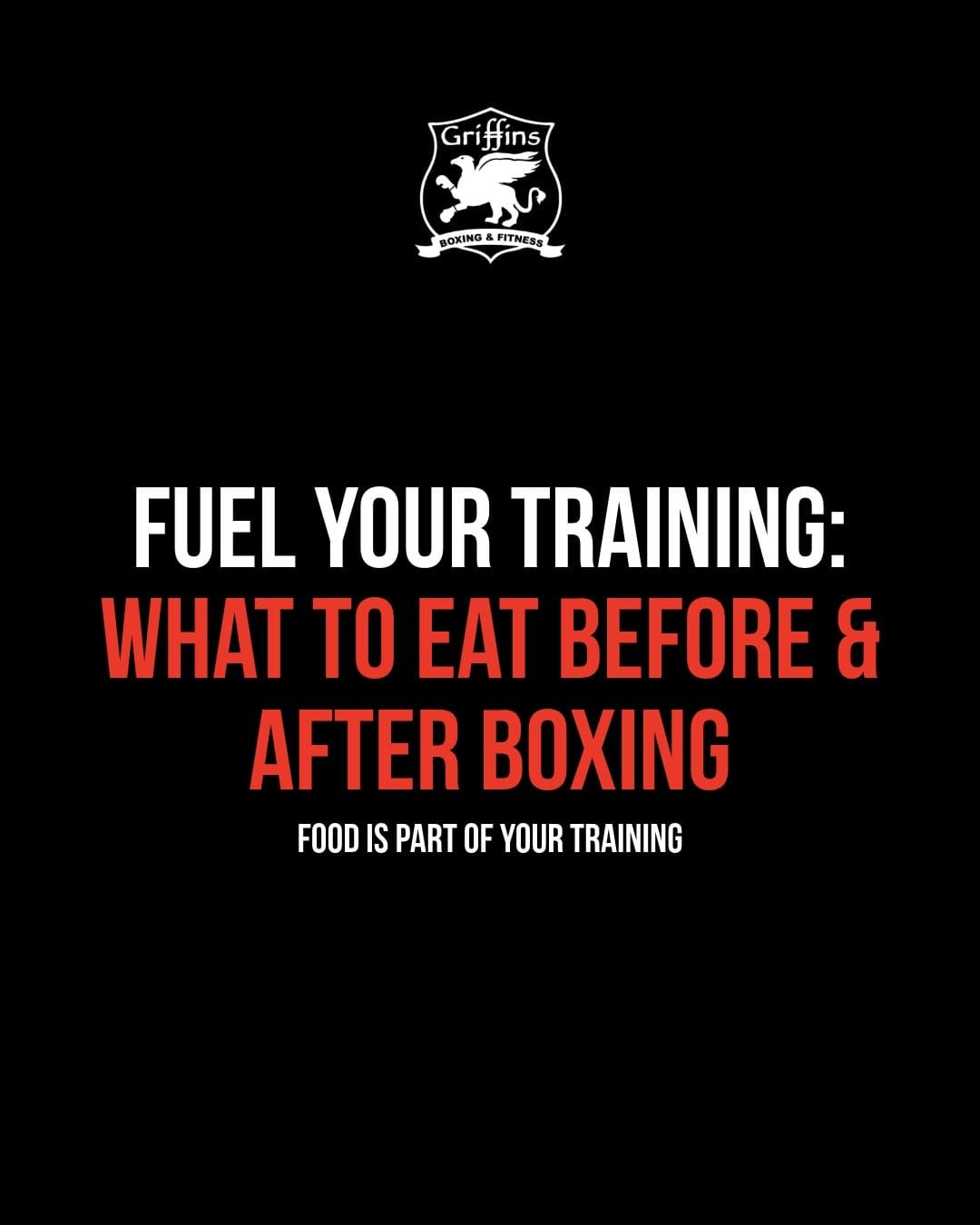 Post 3 by Griffins Boxing and Fitness on Instagram (carousel)