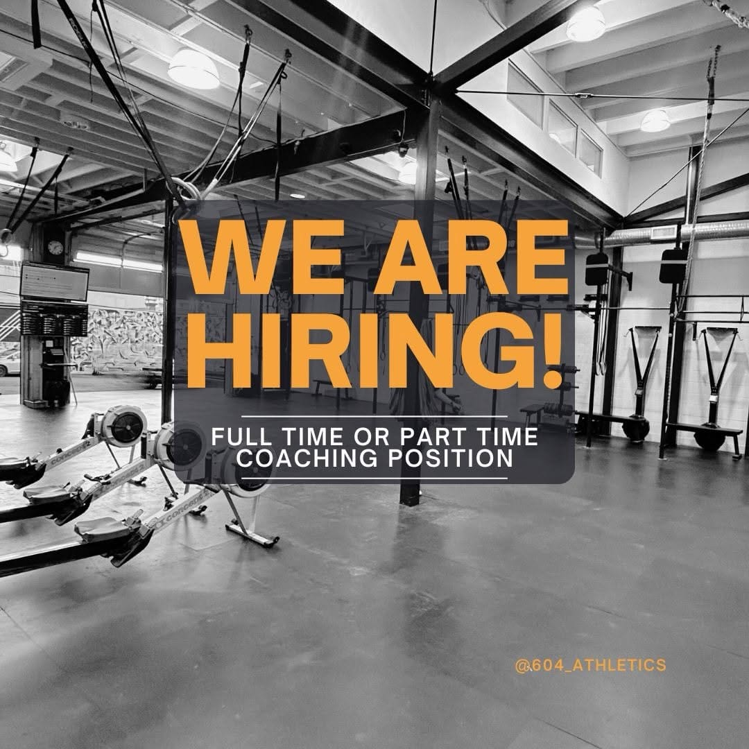 Post 3 by 604 Athletics • CrossFit 604 on Instagram (image)