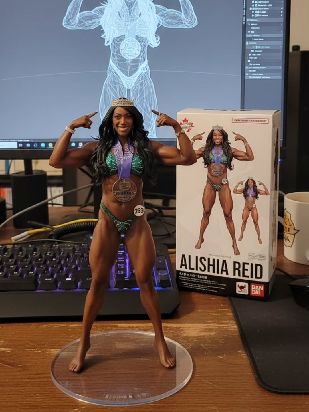 Post 9 by Alishia Reid  lFBB Figure Pro 🌐 on Instagram (image)