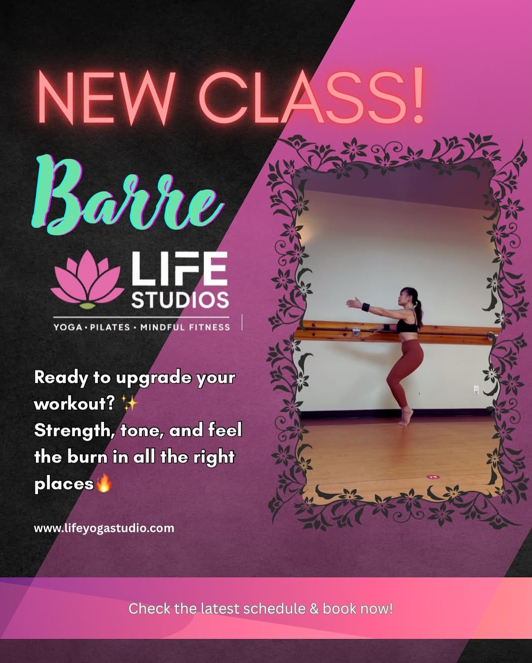 Post 1 by Life Yoga & Reformer Pilates Studio Milton on Instagram (image)