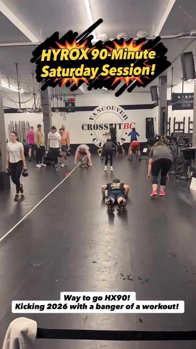 Post 4 by CrossFit BC on Instagram (video)