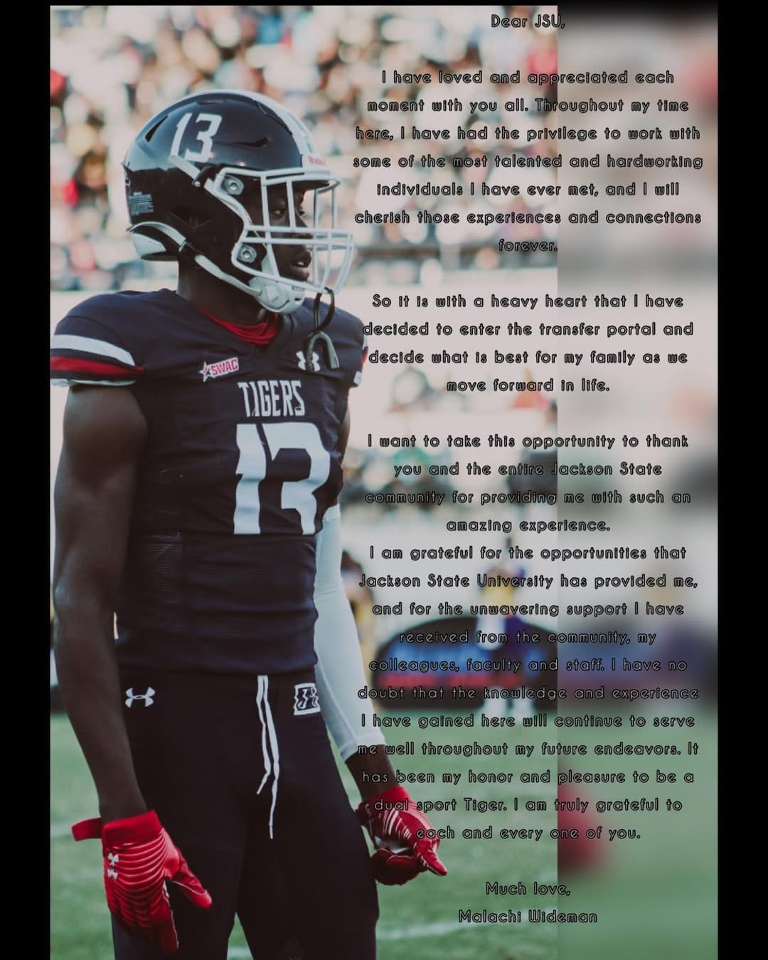 Post 9 by Malachi Wideman on Instagram (image)