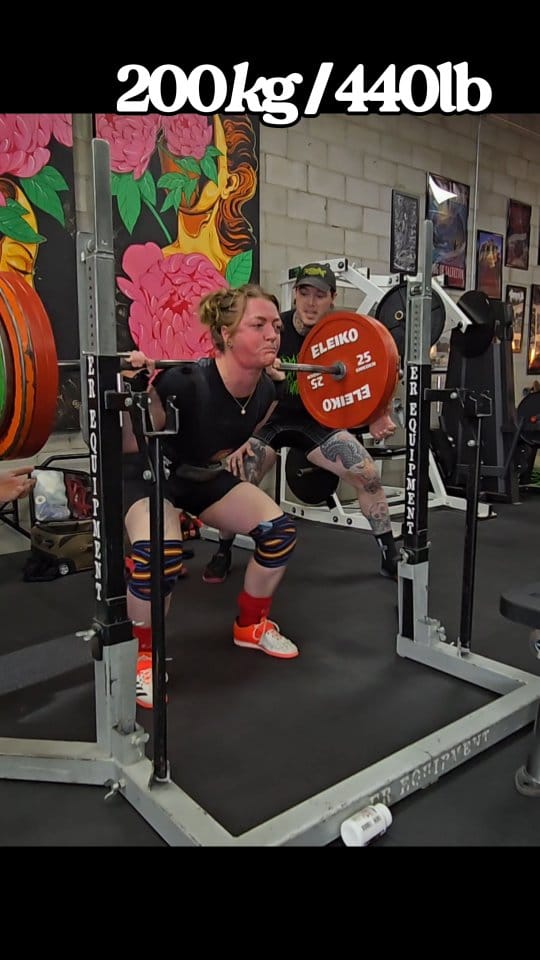 Post 3 by Danii Clavelle - Powerlifting Coach | Calgary Barbell on Instagram (video)