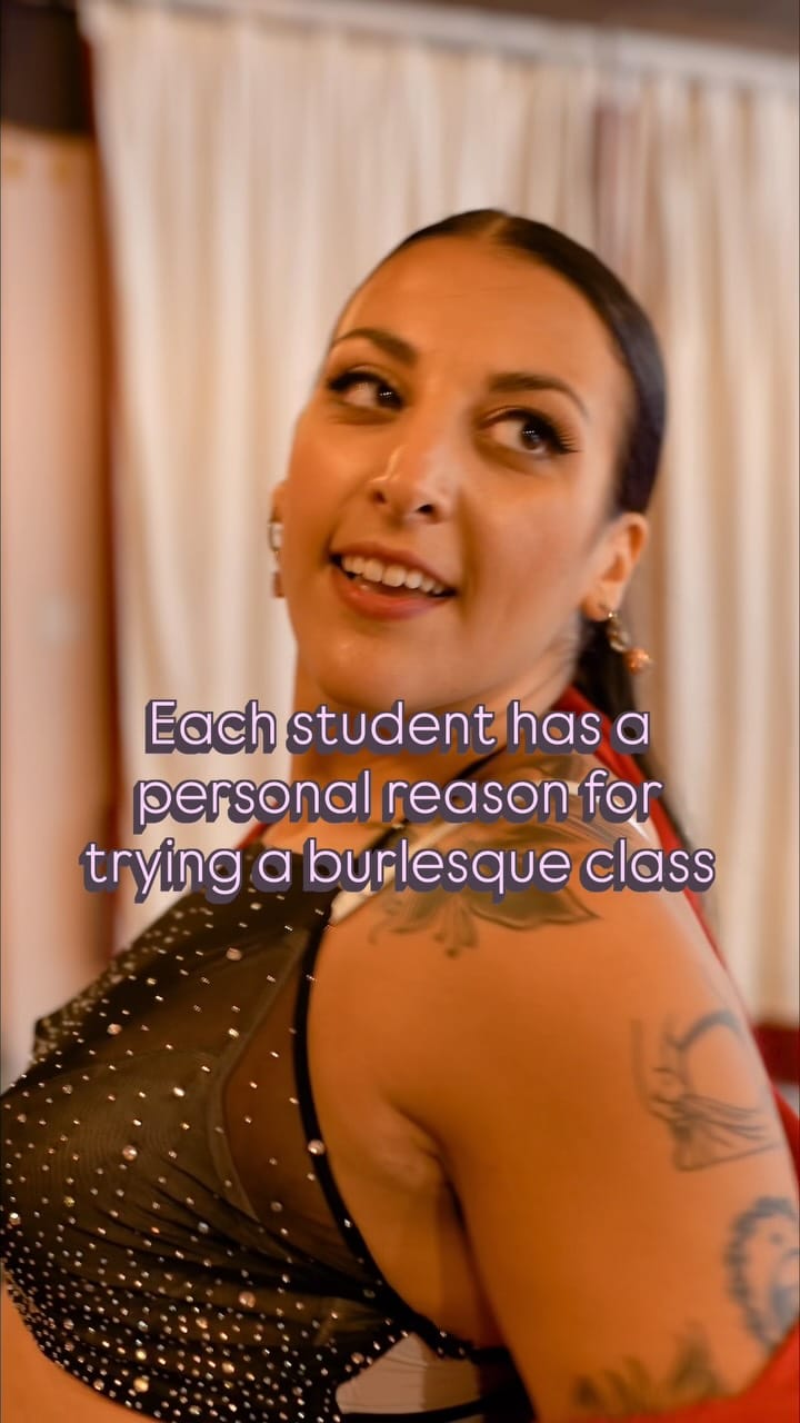 Post 6 by Arabesque Burlesque School on Instagram (video)