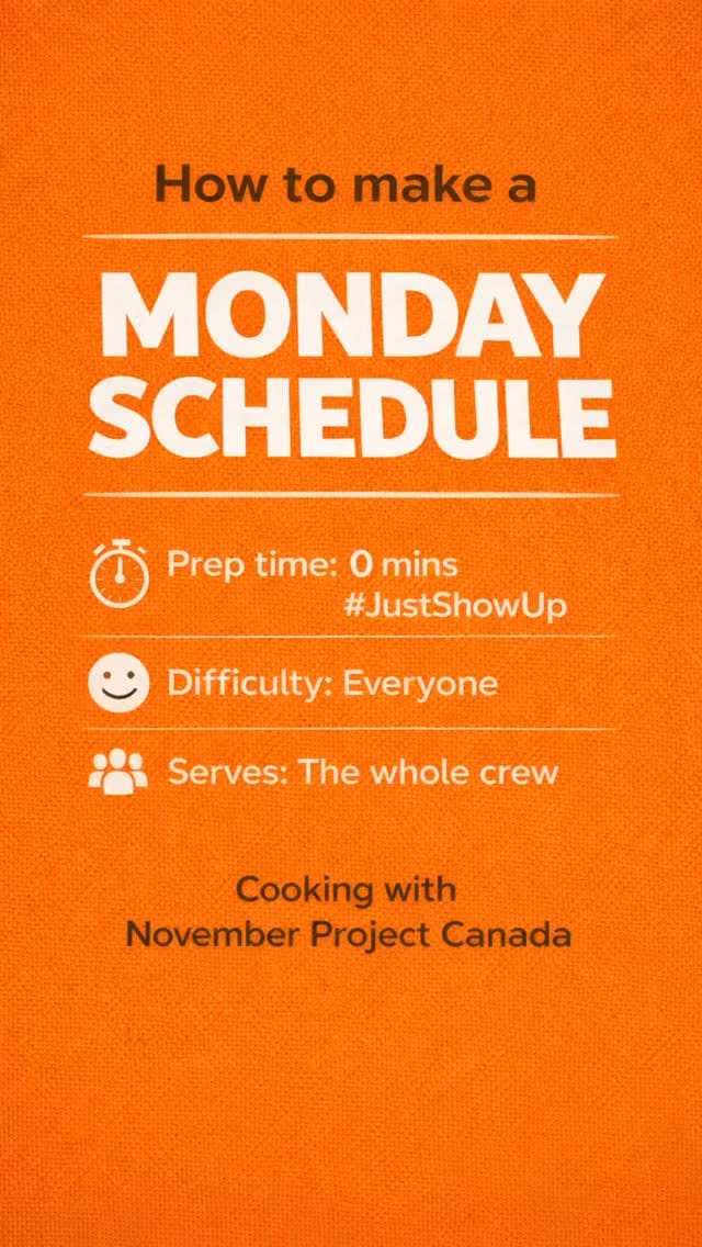 Post 2 by November Project Canada on Instagram (video)