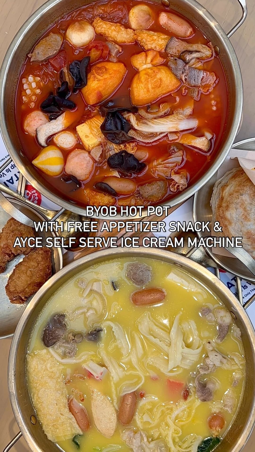 Post 4 by Alex, Jen, BB AJ | Foodie Fam on Instagram (video)