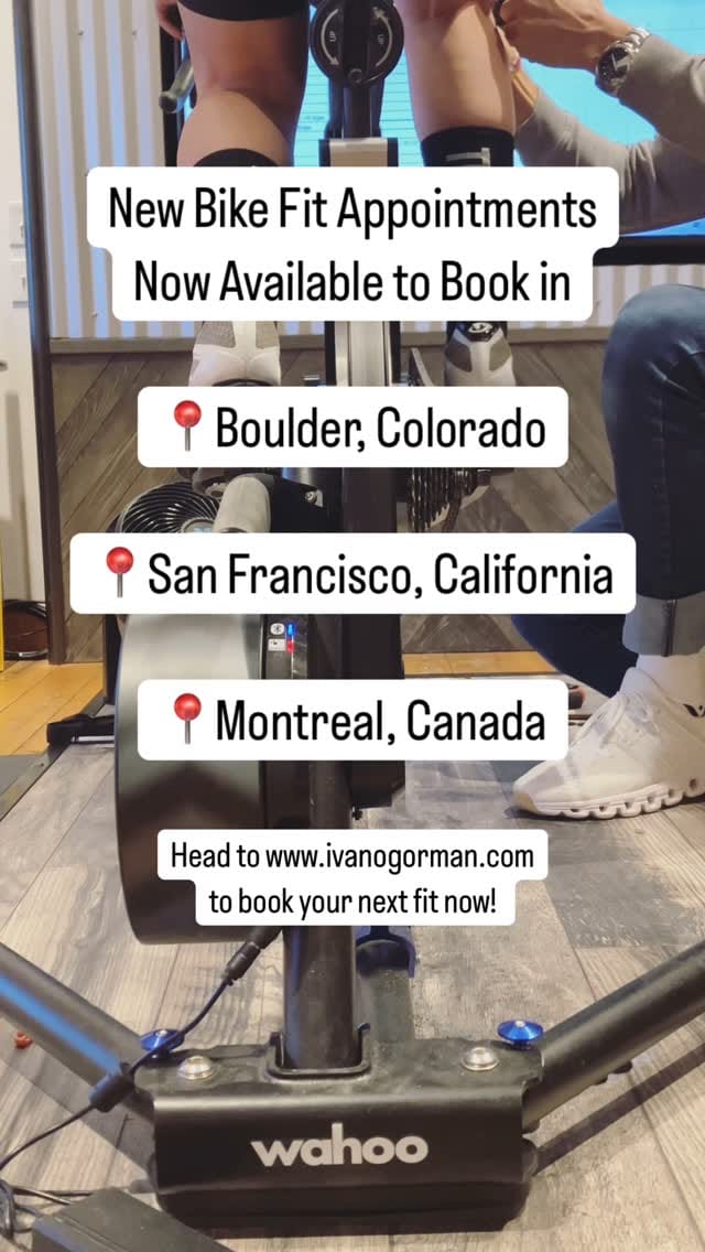 Post 2 by IOG Bike Fit & Consulting | Ivan on Instagram (video)