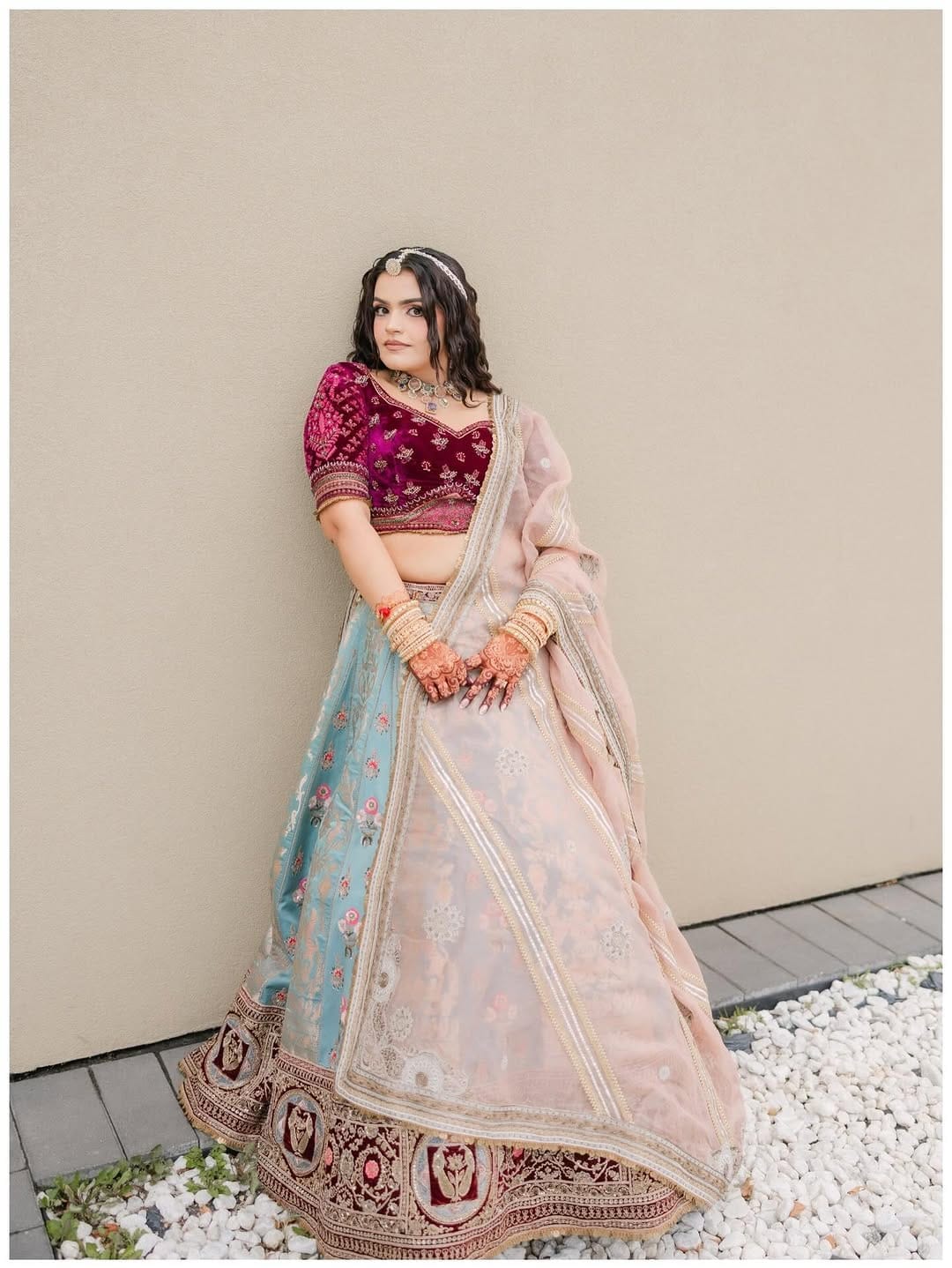 Post 4 by Toronto Bridal Henna Artist - Ramnik Kaur on Instagram (carousel)