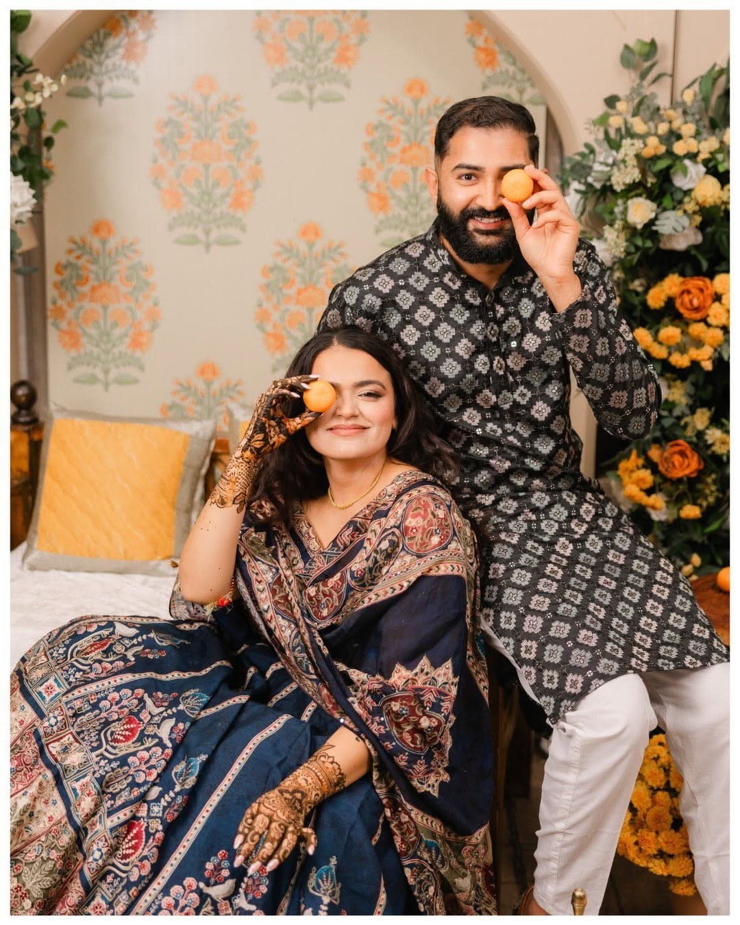 Post 5 by Toronto Bridal Henna Artist - Ramnik Kaur on Instagram (carousel)