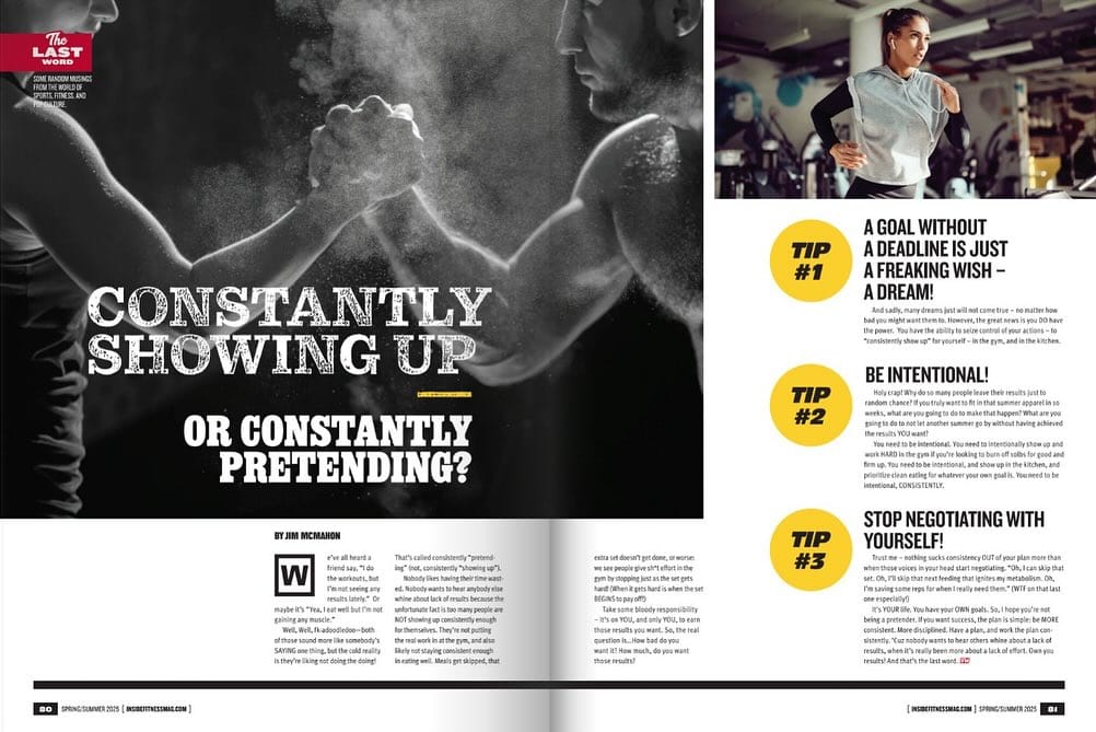 Post 9 by Inside Fitness Magazine on Instagram (carousel)