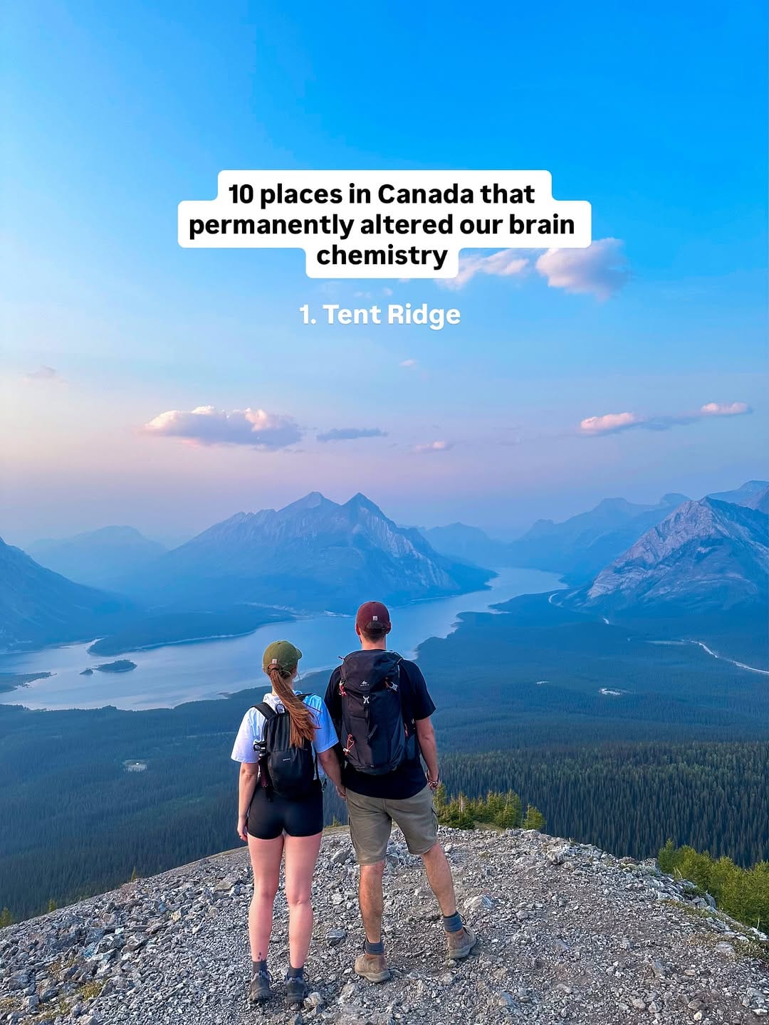 Post 7 by Hope & Logan Beswick | Hiking & Outdoors Couple on Instagram (carousel)
