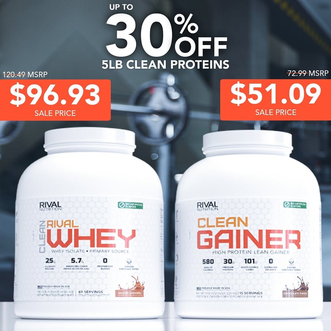 Post 1 by RIVAL NUTRITION CANADA on Instagram (image)