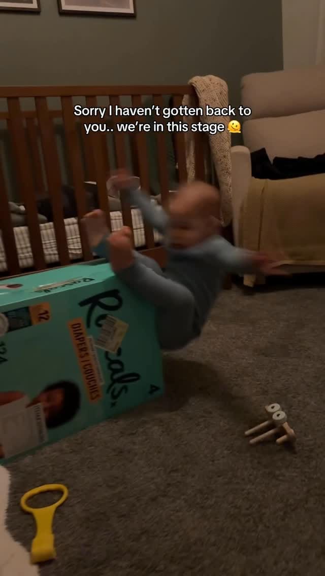 Post 1 by Taylor Dawn | first time mom on Instagram (video)