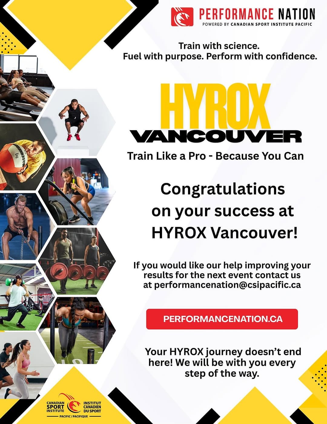 Post 8 by Canadian Sport Institute Pacific on Instagram (image)