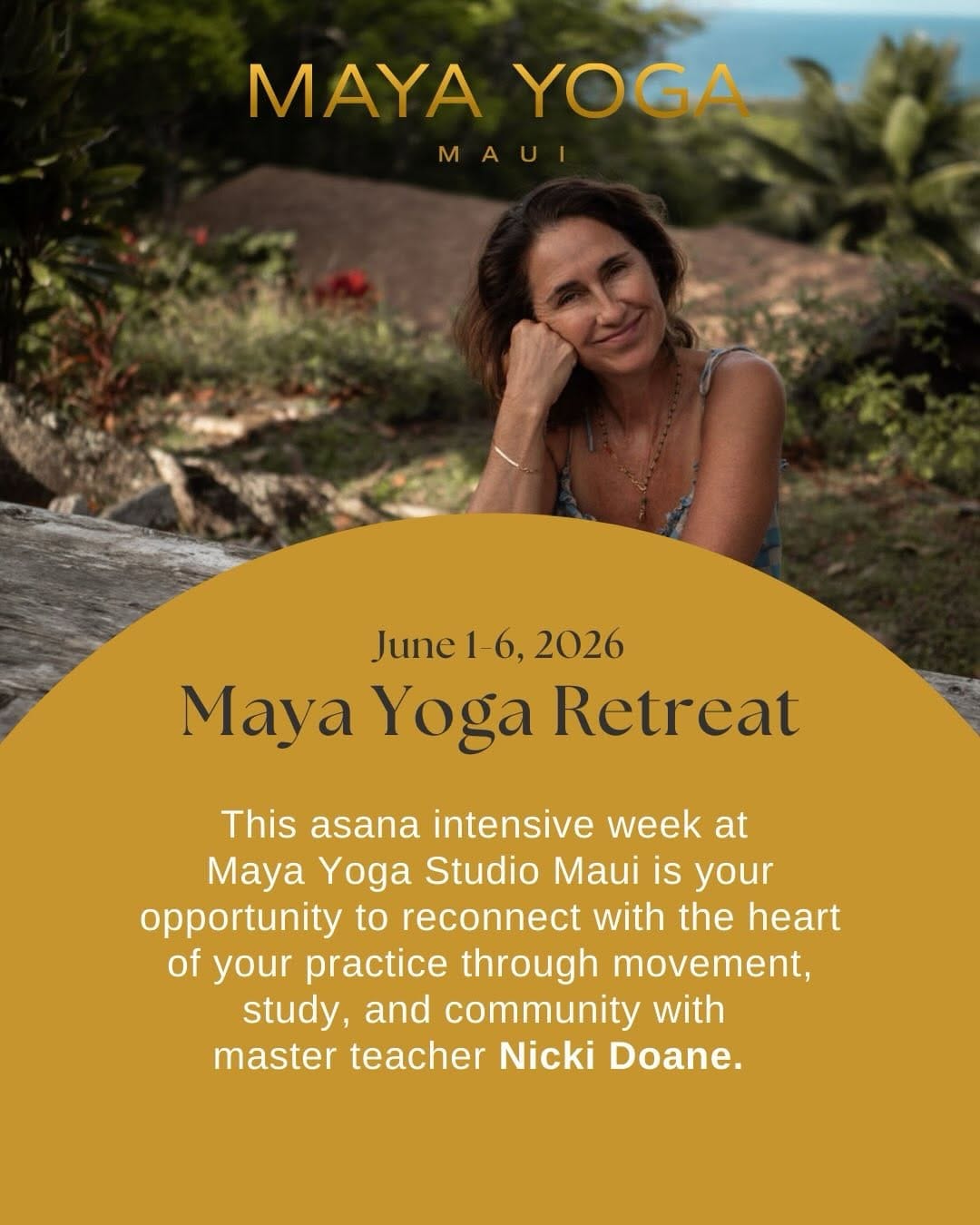 Post 5 by Nicki Doane | Maya Yoga Studio | Hawaii on Instagram (carousel)