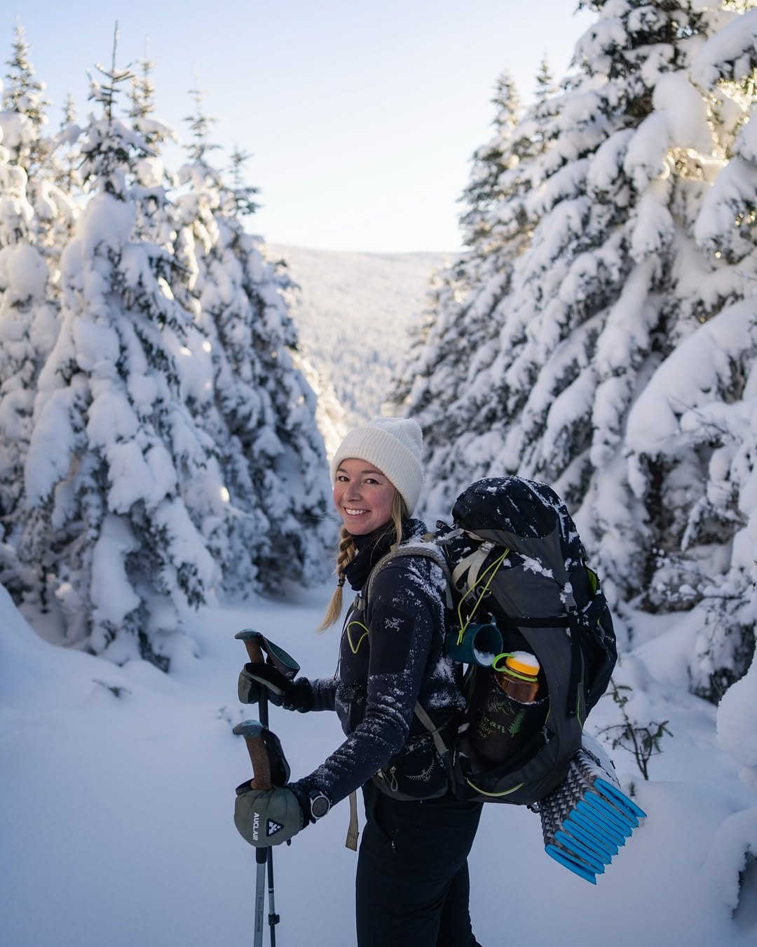 Post 8 by Stéphanie Bureau ↟ hiking, travel & outdoors on Instagram (carousel)