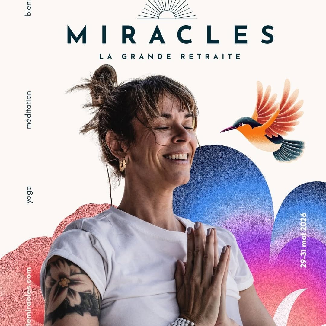Post 1 by Miracles, la Grande Retraite on Instagram (image)