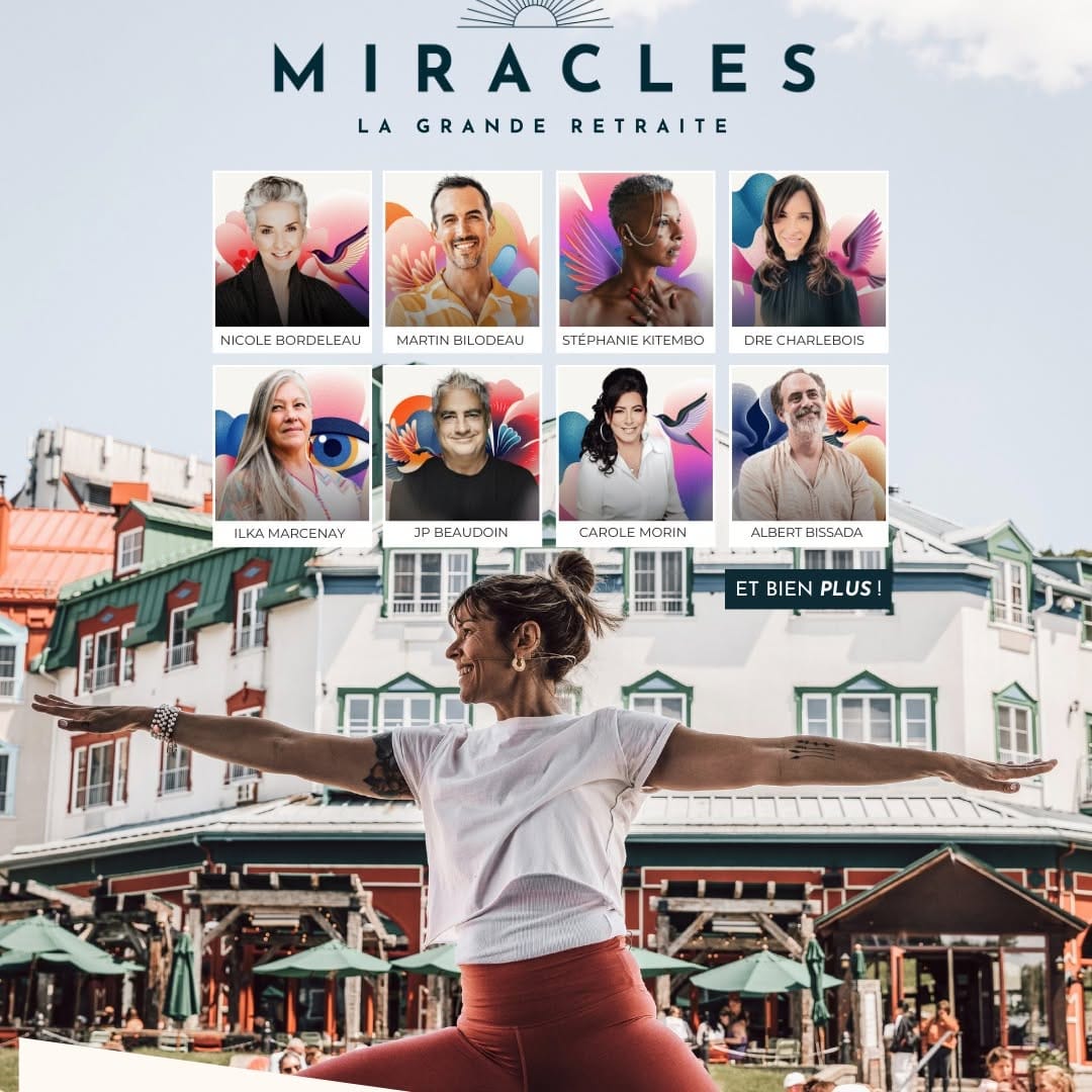 Post 6 by Miracles, la Grande Retraite on Instagram (image)